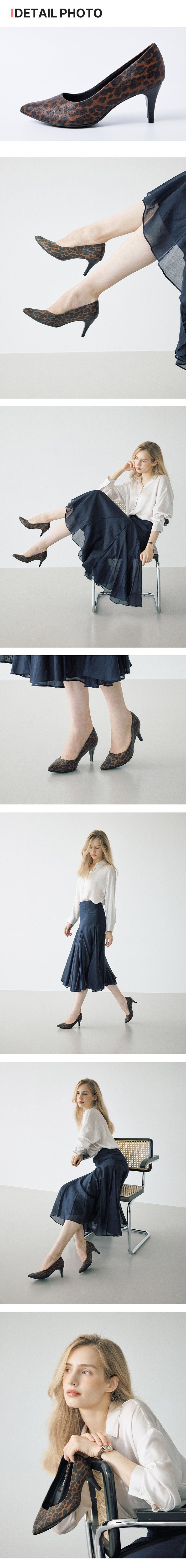 컴포트 캐빈슈즈 7cm 펌프스